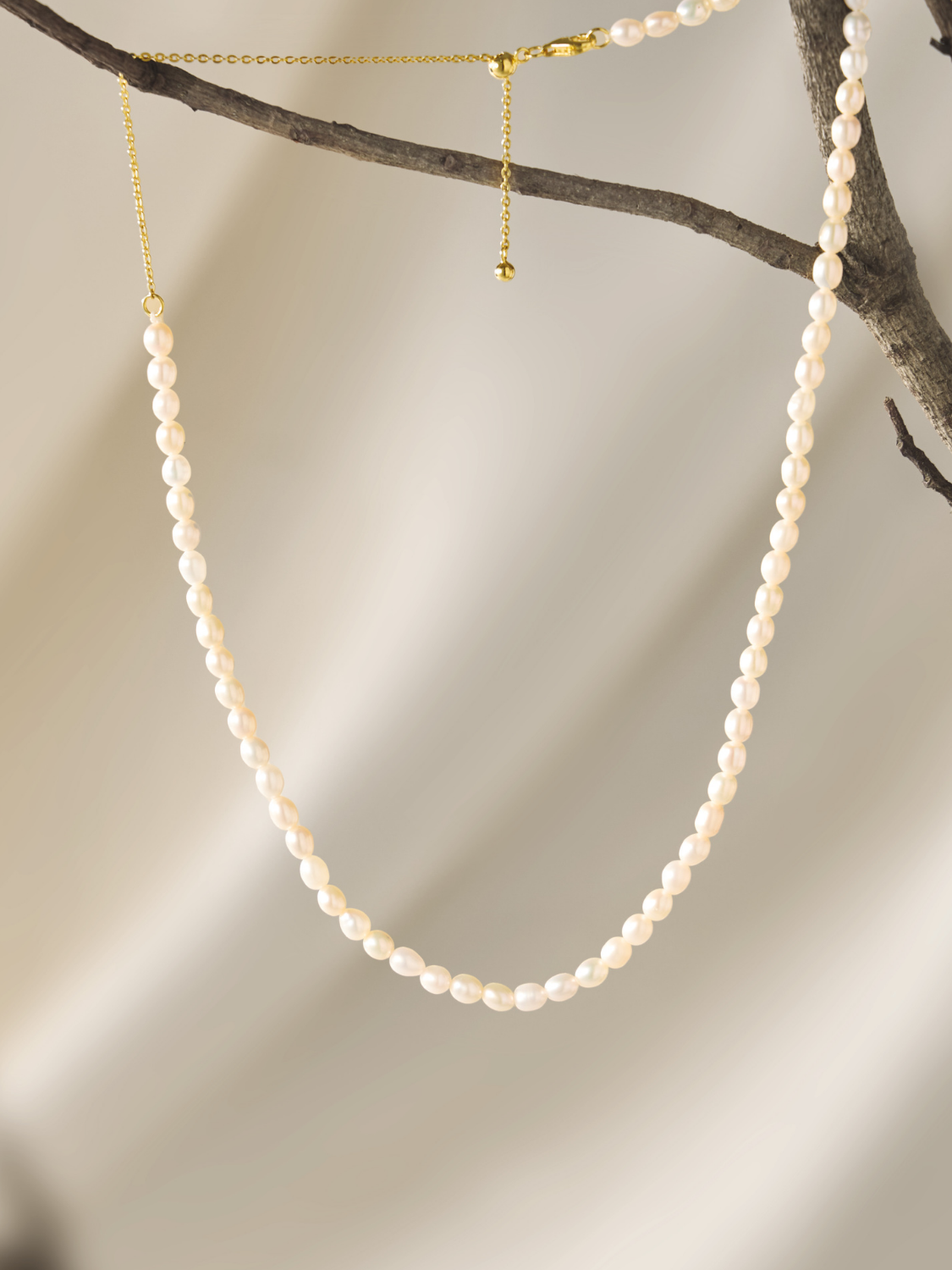 Skye Adjustable Pearl Necklace Skye Adjustable Pearl Necklace