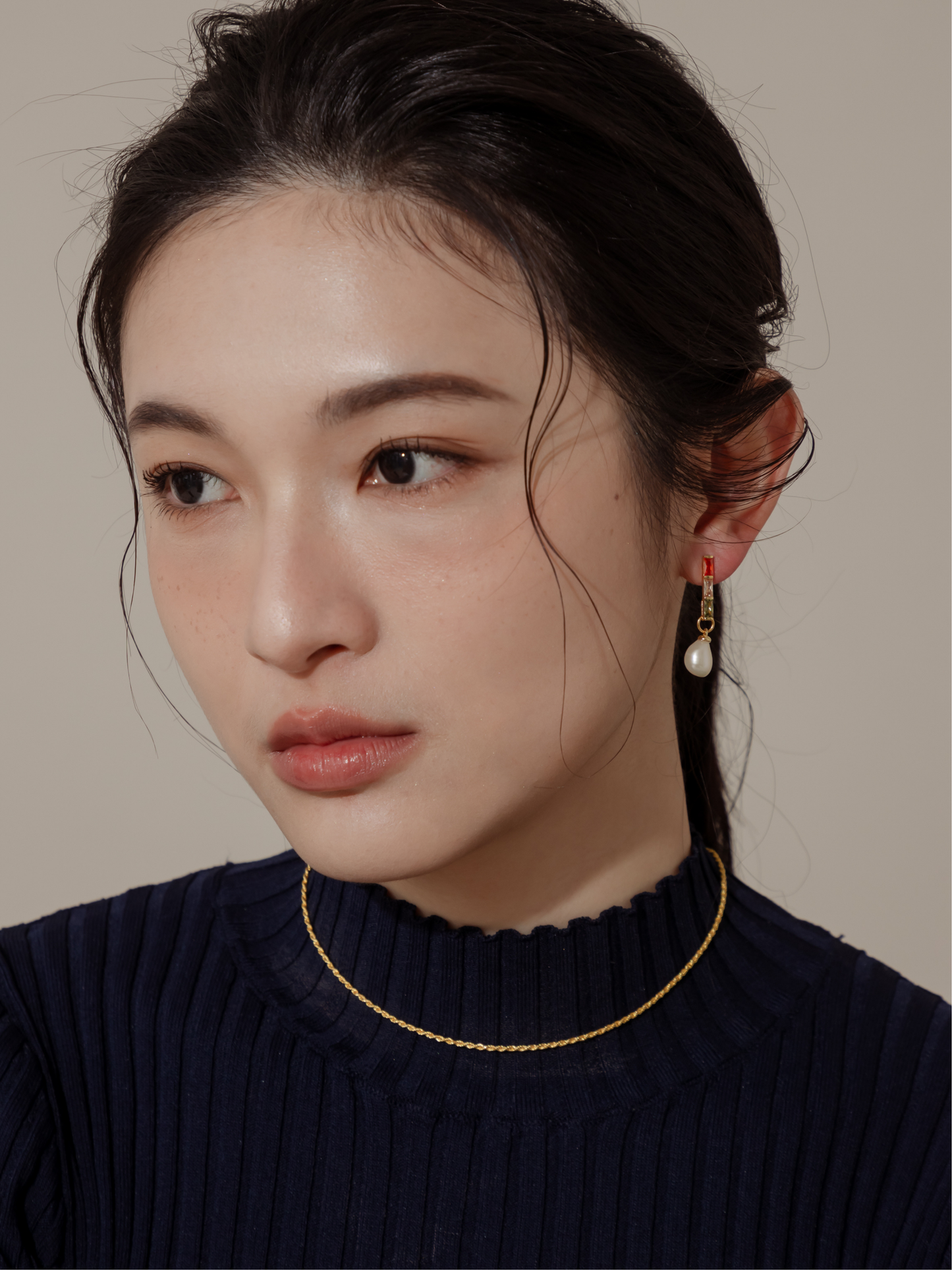 TWISTED CHAIN NACKLACE
