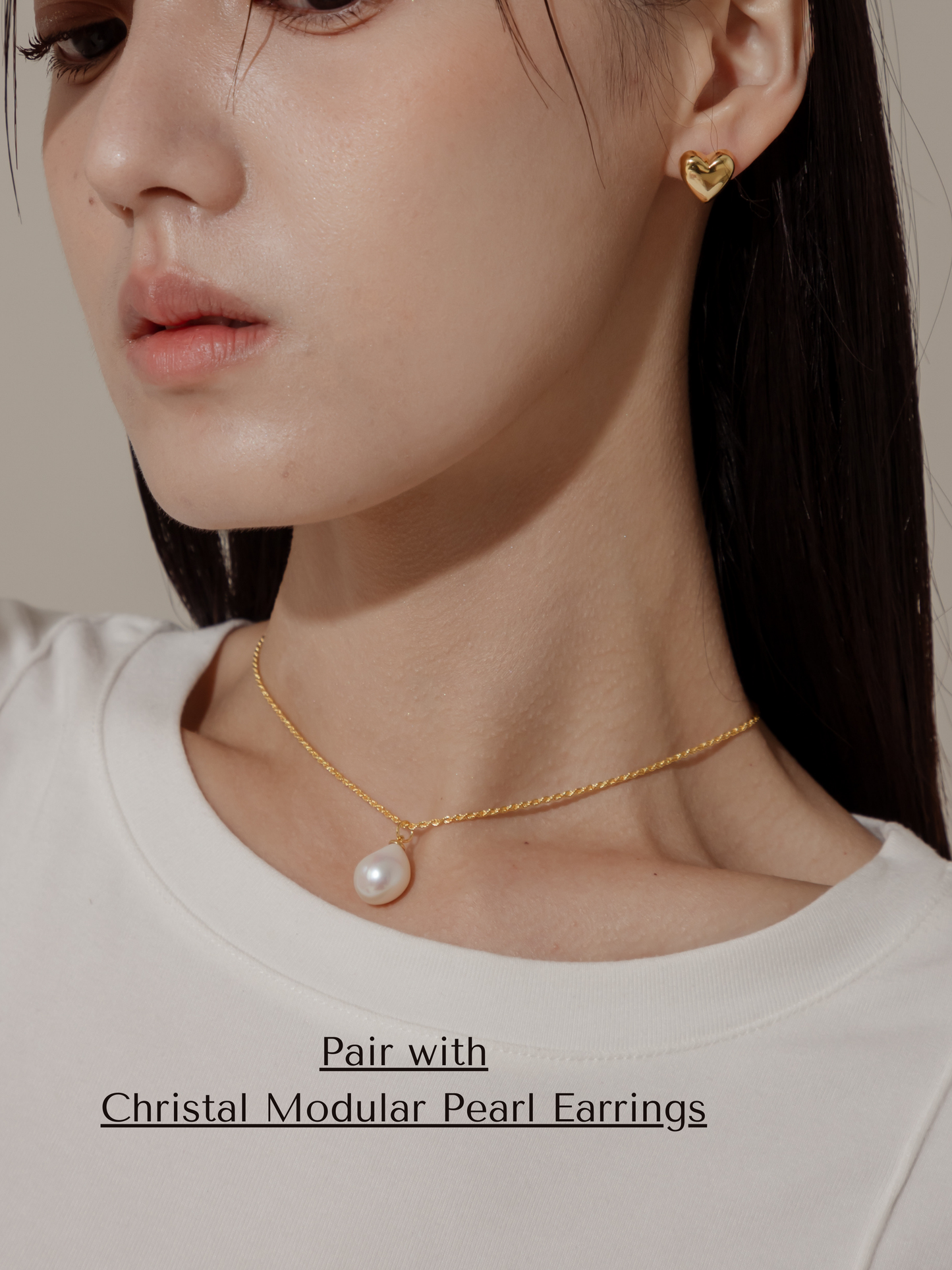 TWISTED CHAIN NACKLACE