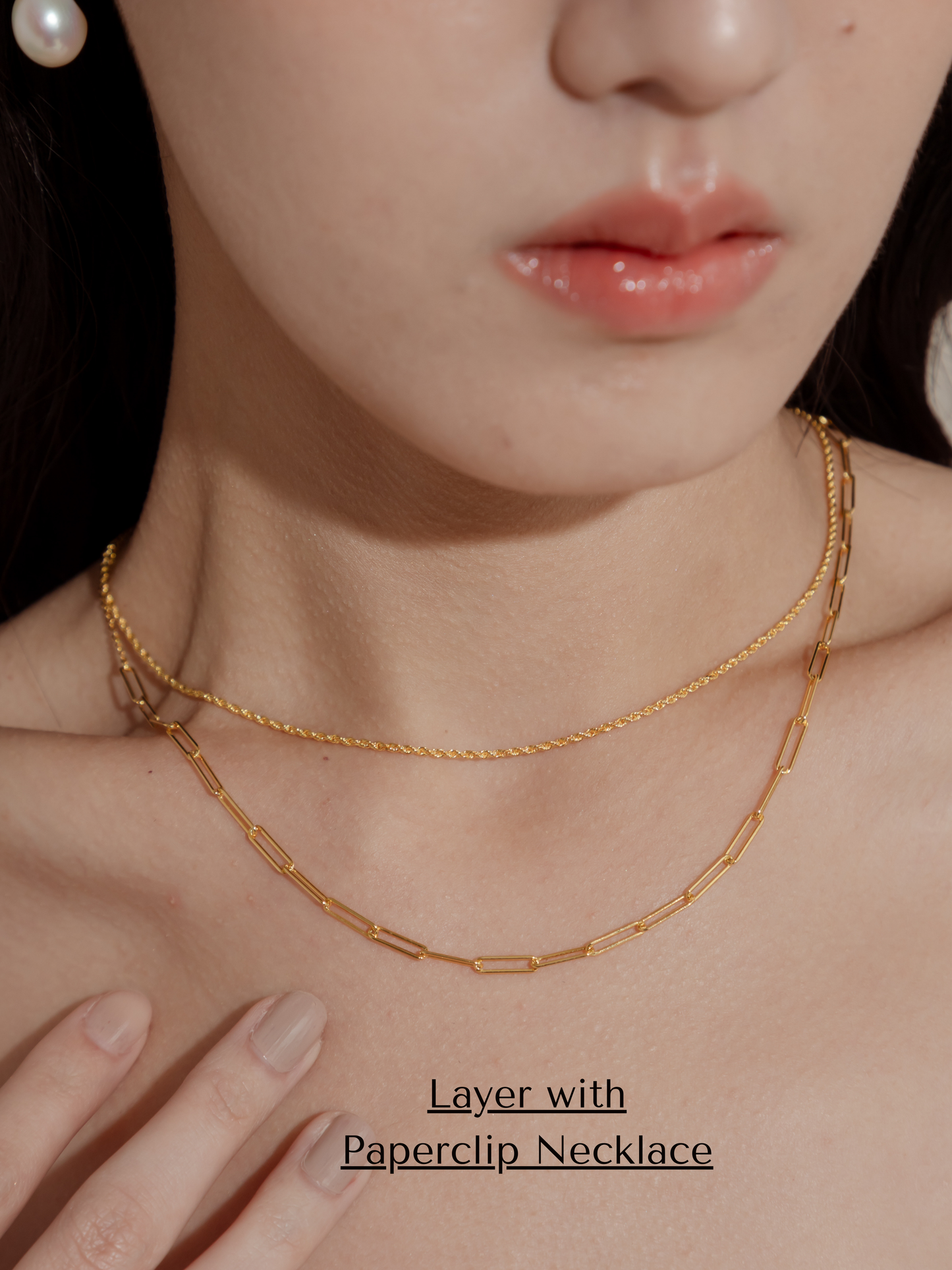 TWISTED CHAIN NACKLACE