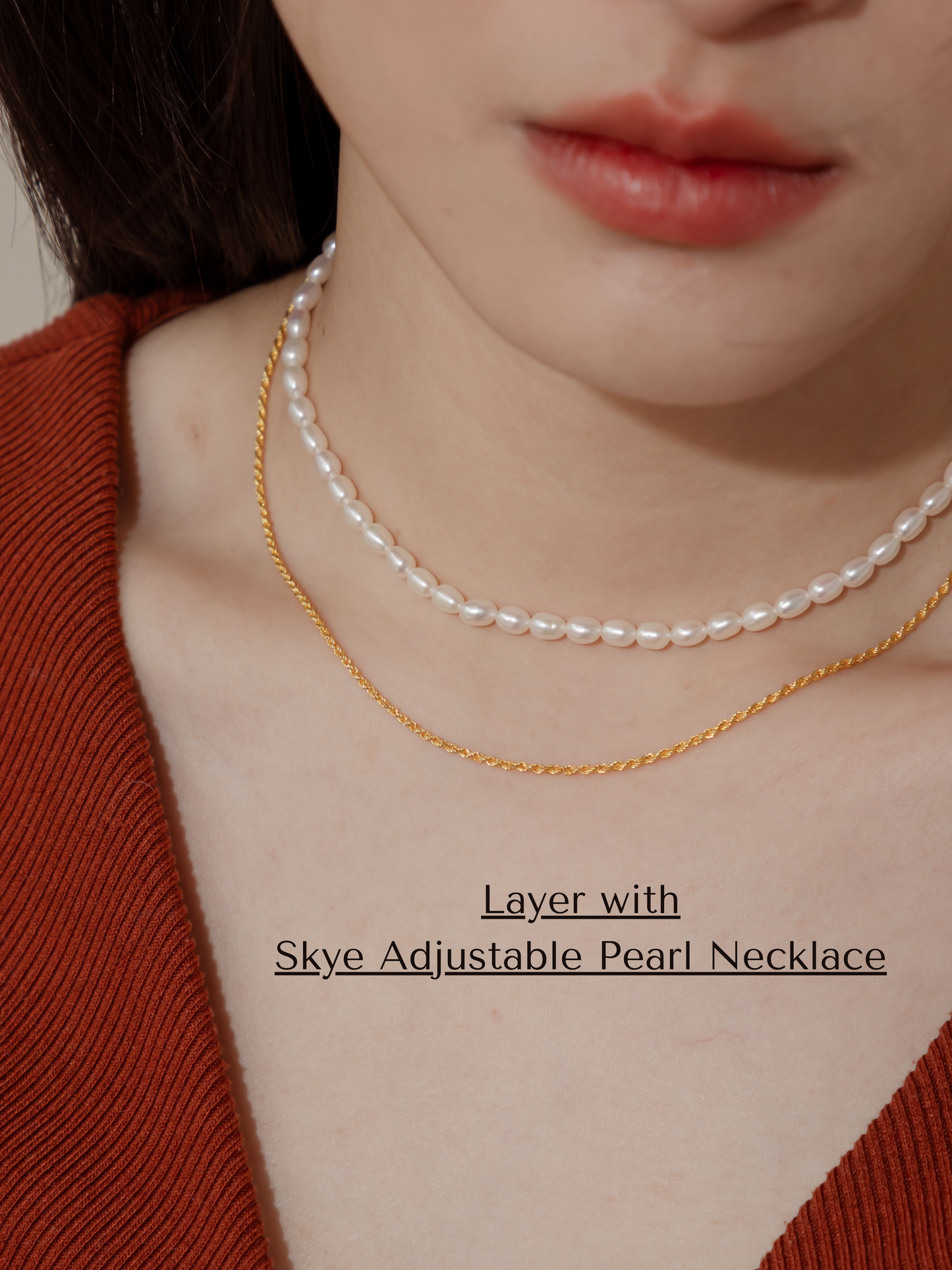 TWISTED CHAIN NACKLACE