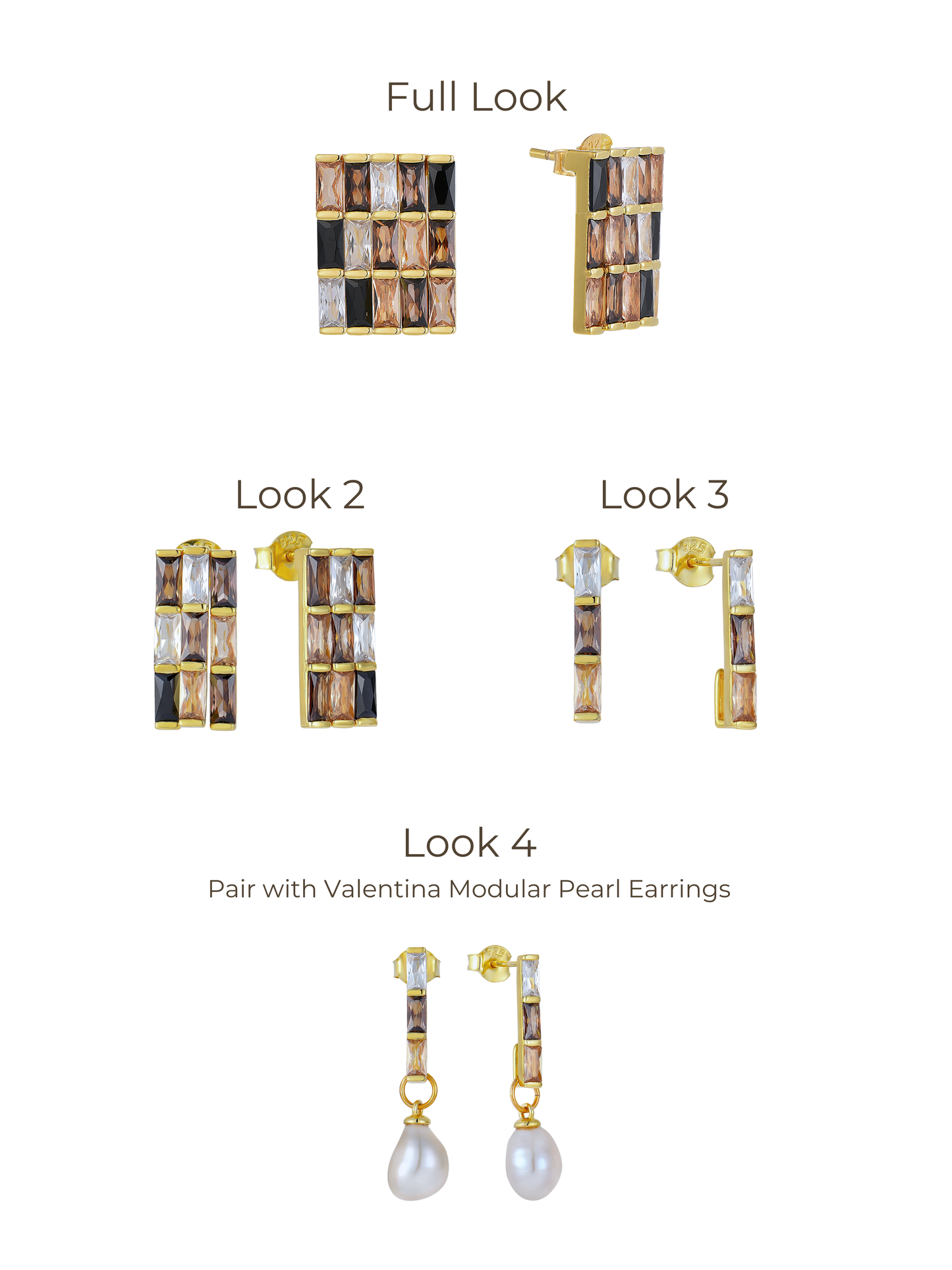 PANDORA EARRINGS (EARTH)