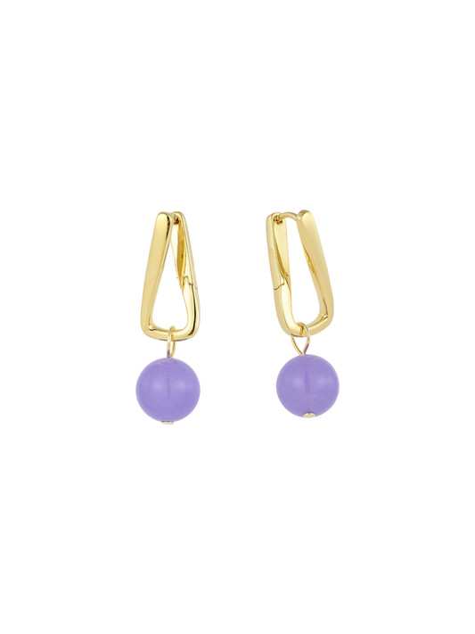 VALE Modular Earrings (PURPLE JADE)