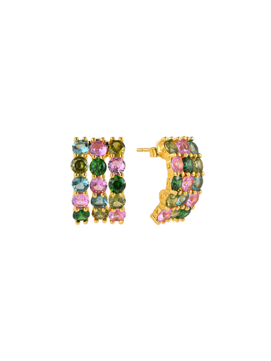 TALIA MODULAR EARRINGS (GARDEN)