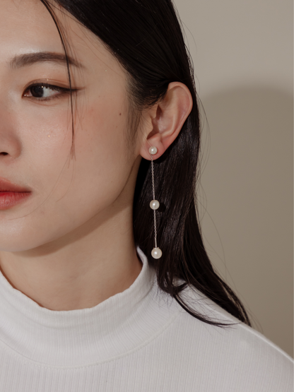 Drizzle Multiway Pearl Earrings (Pre-Order)