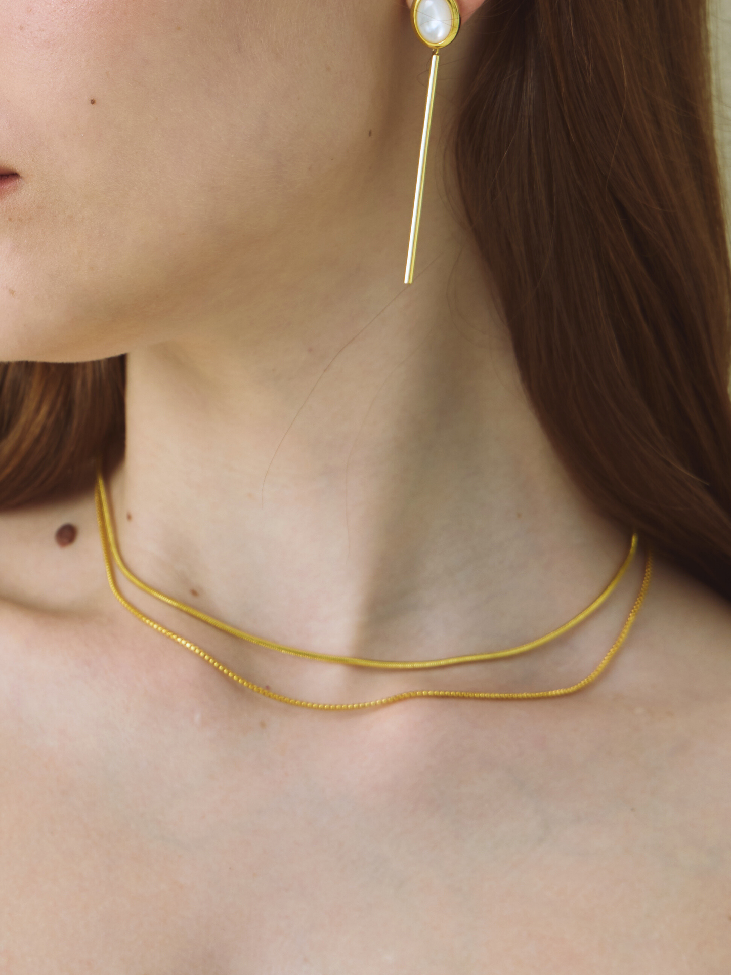 Brooke Adjustable Box Chain Necklace