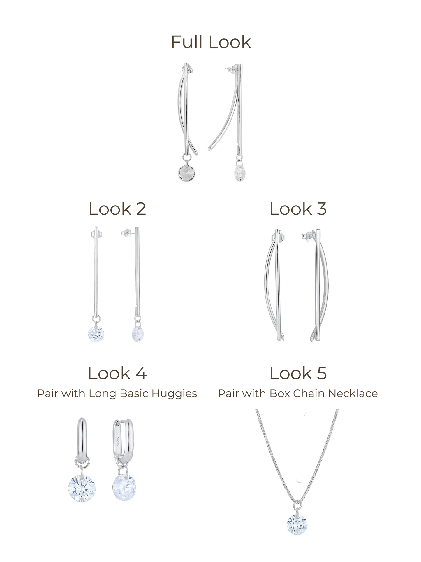 LUNA Multiway Earrings