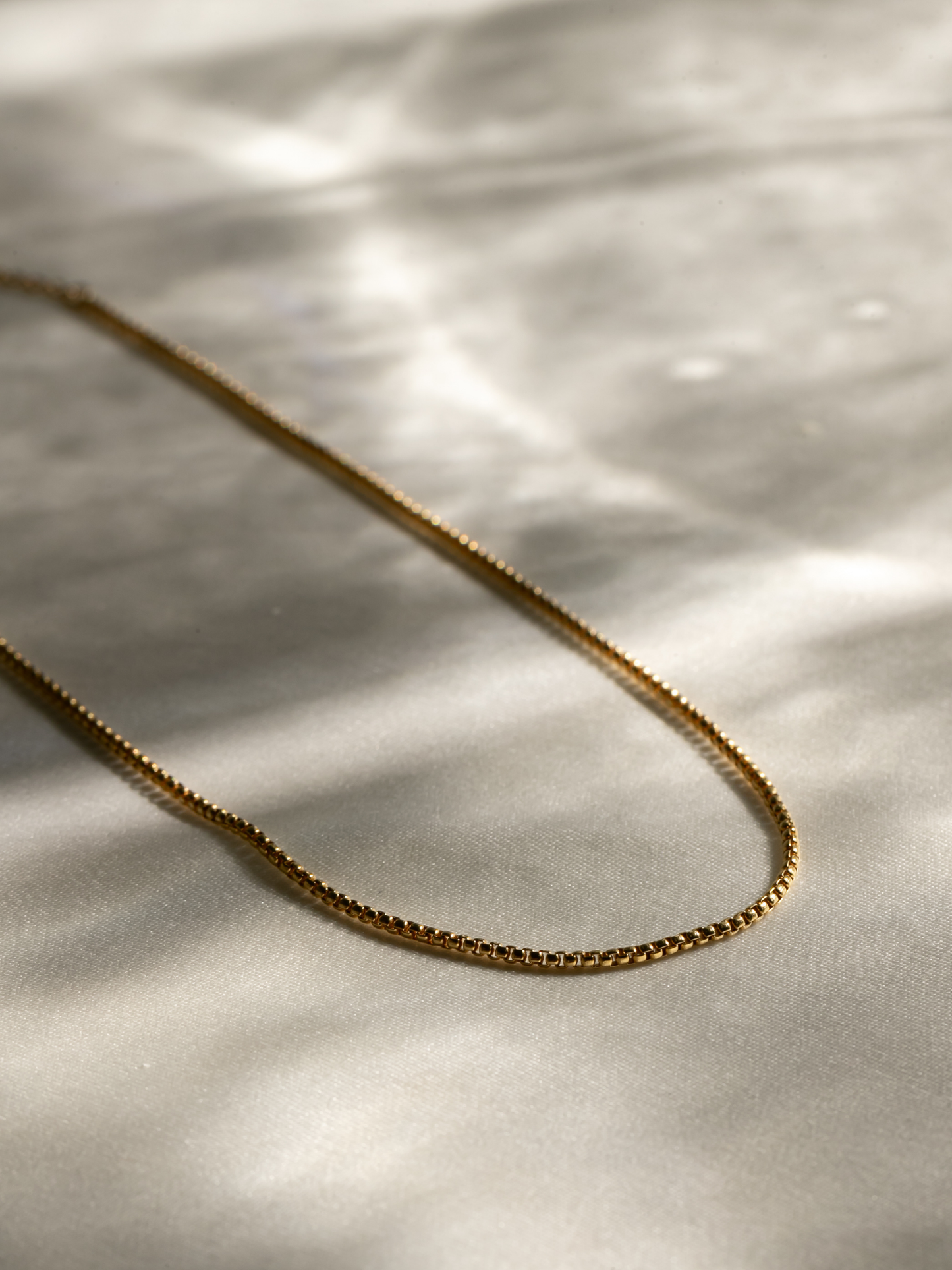 Fine Box Chain Necklace