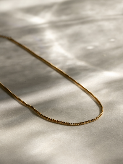 Fine Box Chain Necklace