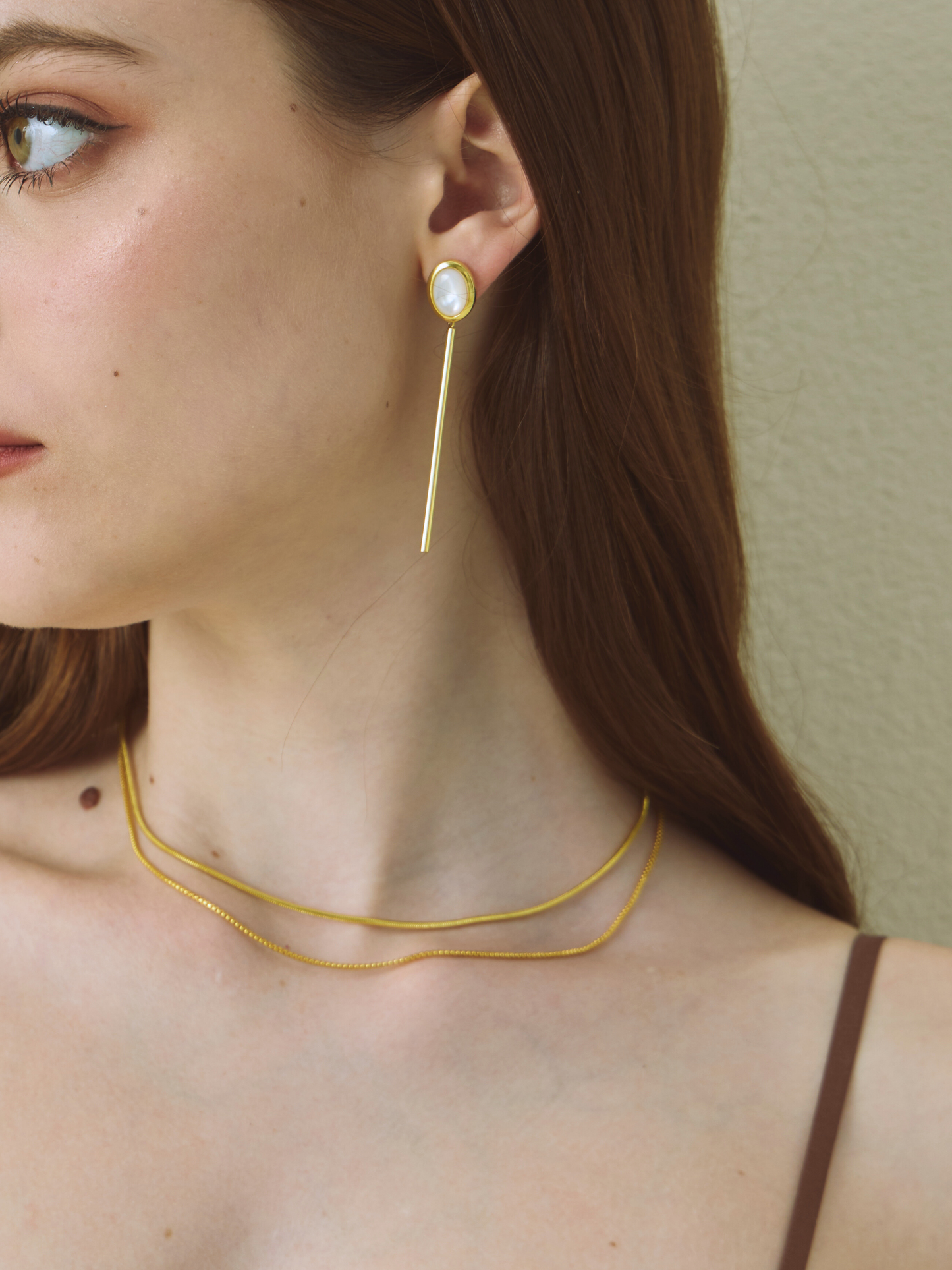 Dew Adjustable Round Snake Chain Necklace