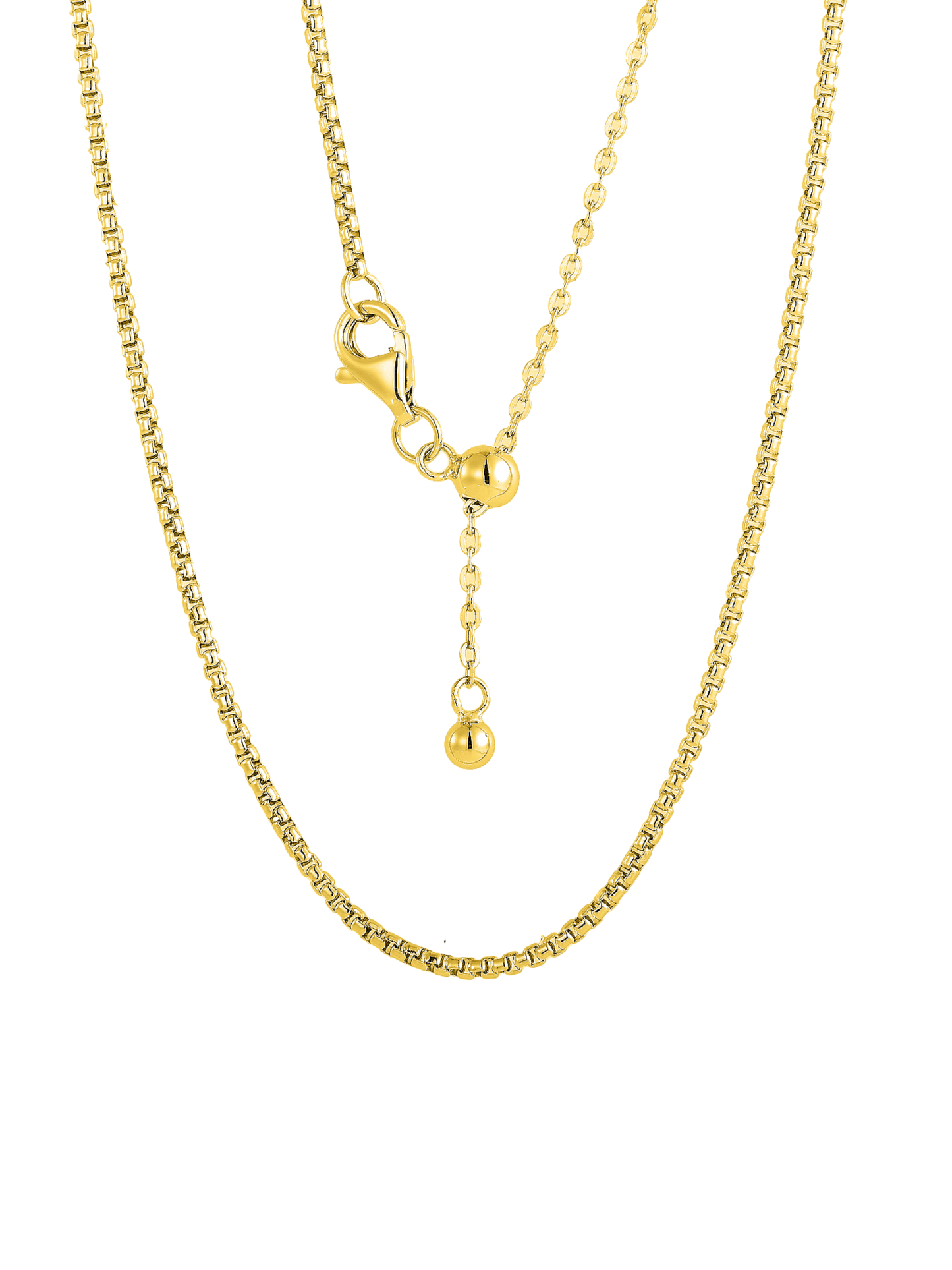 Fine Box Chain Necklace
