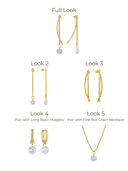 LUNA MULTIWAY EARRINGS