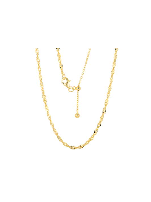 WAVE CHAIN NECKLACE
