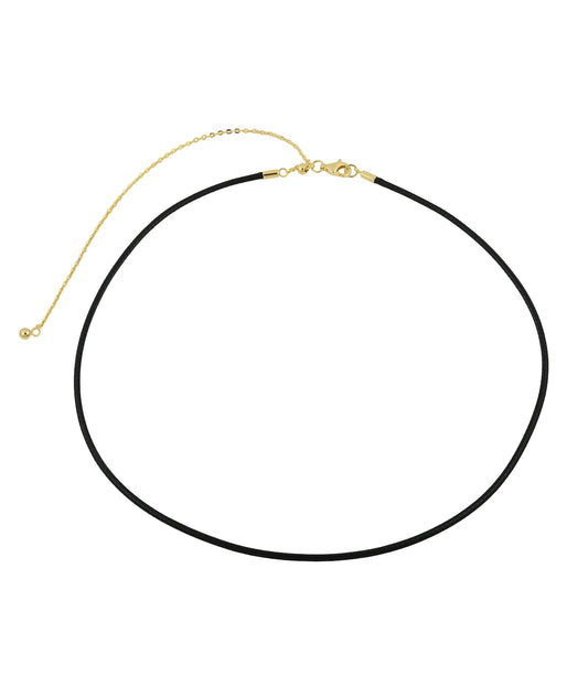 LEATHER CORD NECKLACE